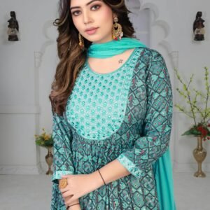 Blue Salwar Kameez